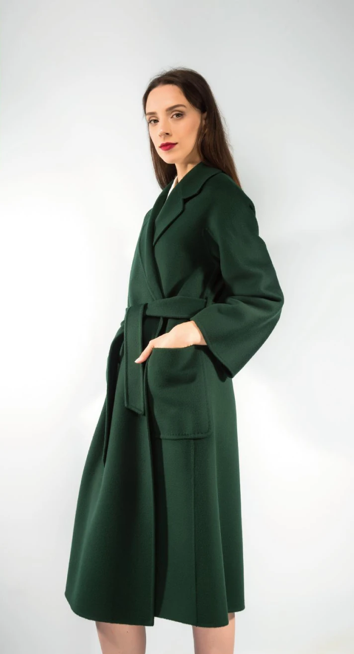 Forest Wrap Coat